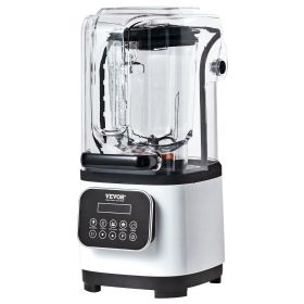 VEVOR Professional Blender with Shield, Commercial Countertop Blenders, 68 oz Glass Jar Blender Combo, Stainless Steel 9 Speed & 5 Functions Blen VEVOR Professional Blender with Shield, Commercial Countertop Blenders, 68 oz Glass Jar Blender Combo, Stainless Steel 9 Speed & 5 Functions Blen